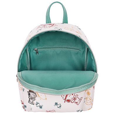 Peanuts Beagle Scout Mini Backpack With Front Pocket