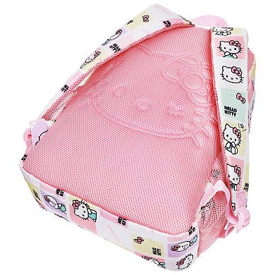 Hello Kitty Plush Face Backpack With 3D Bow
