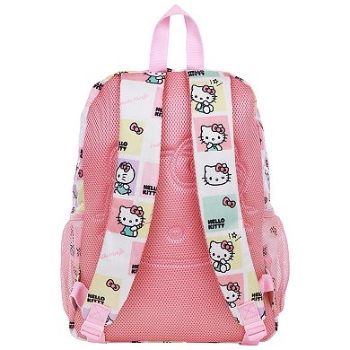 Hello Kitty Plush Face Backpack With 3D Bow