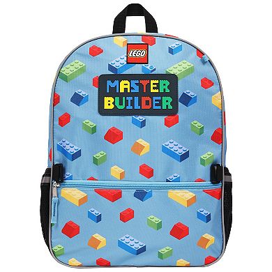 LEGO® Master Builder Backpack with Detachable Lunch Box & Accessory Pouch