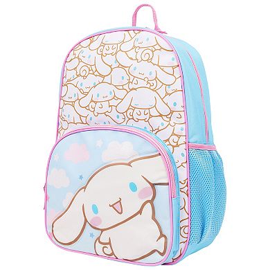 Sanrio Cinnamoroll Full-Size Bowler AOP Backpack with Mesh Airflow Straps