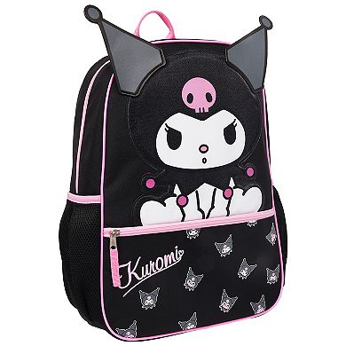 Kuromi Kids Backpack with 3D Ears