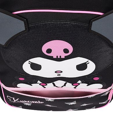 Kuromi Kids Backpack with 3D Ears
