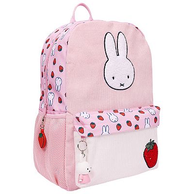 cheap toddler girls mini backpack with Stationery secondary diaper bag Miffy Strawberry Mini Backpack, Pink