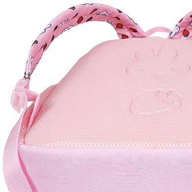 Miffy Strawberry Mini Backpack With Charm, Lightweight Design