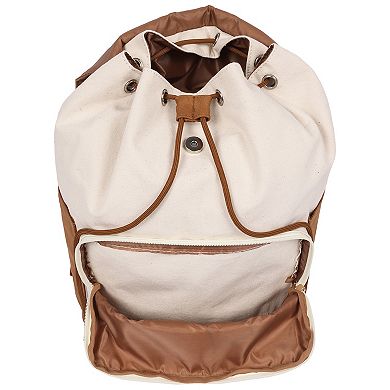 Gilmore Girls Stars Hollow Canvas Backpack with Laptop Sleeve & Charm Keychain