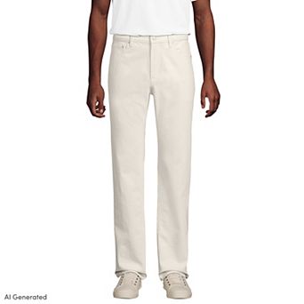Men's Lands' End Stretch Comfort Waist Jeans