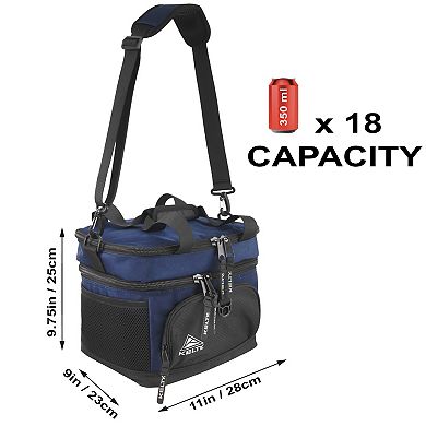 KELTY Double Compartment 18-Can Cooler