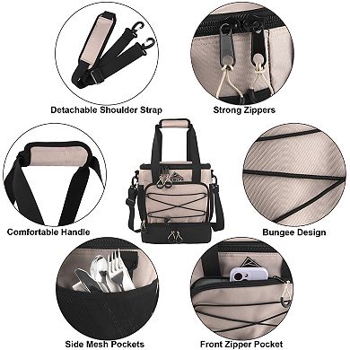 KELTY Double Compartment 24-Can Cooler