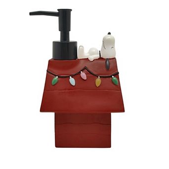 St. Nicholas Square® Peanuts Snoopy Holiday House Soap Pump