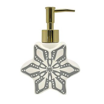 St. Nicholas Square® Snowflake Shaped Soap Pump