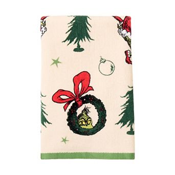 Grinch Cheer Hand Towel