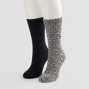 Women's Sonoma Goods For Life® Supercozy 2-Pack Crew Socks