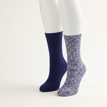 Women's Sonoma Goods For Life® Supercozy 2-Pack Crew Socks