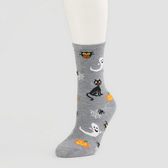 Women's Halloween Crew Socks