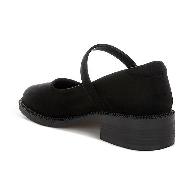 London Rag Stivah Women's Block Heel Mary Janes