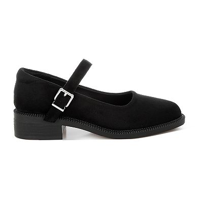 London Rag Stivah Women's Block Heel Mary Janes