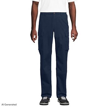 Men's Lands' End Classic Fit Cargo Pants