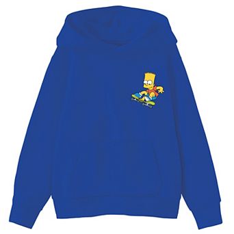 Boys 4-20 The Simpsons Bart Simpson Graphic Hoodie