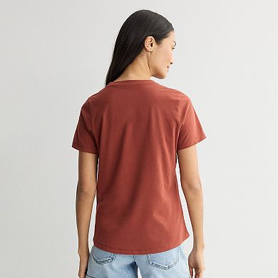 Women's Vintage Fall Floral Bunch Graphic Tee