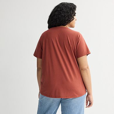 Plus Size Vintage Fall Floral Bunch Graphic Tee
