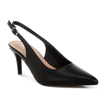 London Rag Jaoba Women's Slingback Pointed Toe Heels