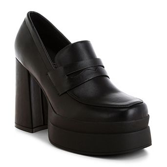 London Rag Oryana Women's Platform Slip-On Heels