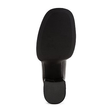 London Rag ORYANA Women's Platform Slip-On Heels