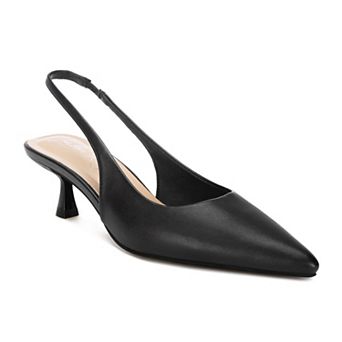 London Rag Shala Women's Pointed Toe Slingback Heels