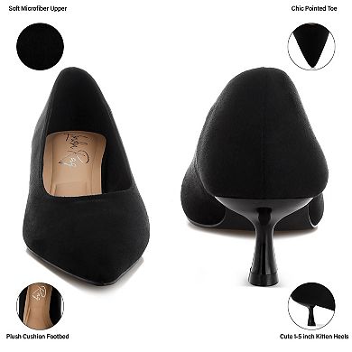 London Rag Nivara Women's Pointed Toe Heels