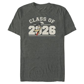 Big & Tall Disney's Pluto Class Of 2026 Short Sleeve Crew Tee