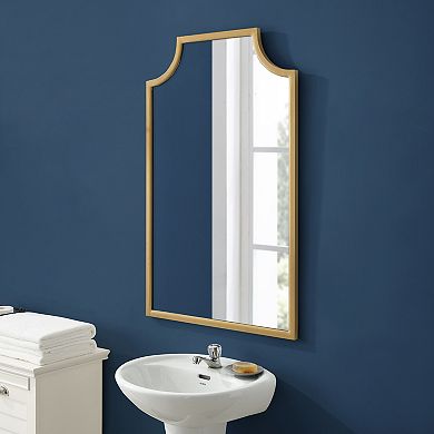 Crosley Aimee Mirror with Decorative Frame