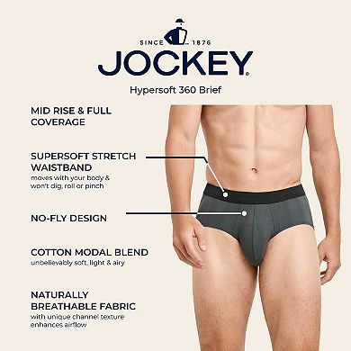 Men's Jockey® Hypersoft 360 Brief 3-Pack