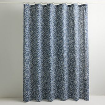 Sonoma Goods For Life® Blockprint Shower Curtain