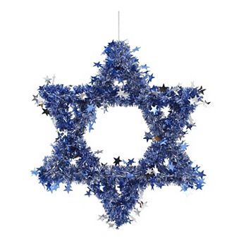 Celebrate Together™ Hanukkah Tinsel Star of David Wall Decor
