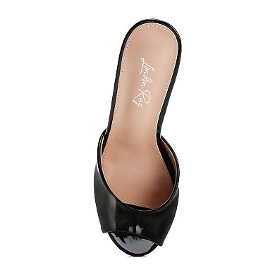 London Rag Lilith Women's Open Toe High Heels