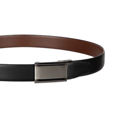 Men's Apt. 9® Reversible Compression Buckle Dress Belt