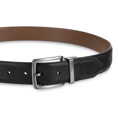 Men's Apt. 9® Reversible Embossed Edge Dress Belt
