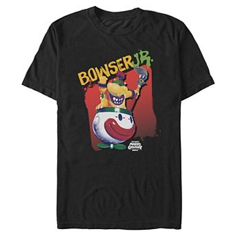 Men's Nintendo The Super Mario Galaxy Movie Bowser Jr. Poster Graphic Tee