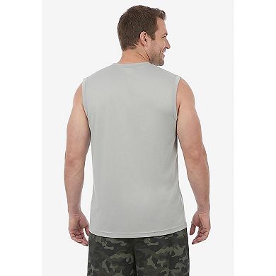 KingSize Men's Big & Tall Performance Muscle Tee