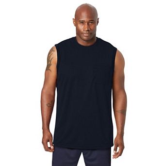 KingSize Men's Big & Tall Performance Muscle Tee