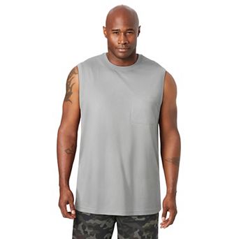 KingSize Men's Big & Tall Performance Muscle Tee