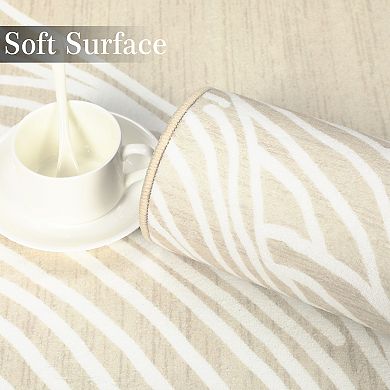 Modern Art Area Rug Non Slip Foldable Low Pile Ultra Thin Pet Friendly Floor Cover for Bedroom