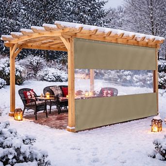 Covers&All Outdoor Panel Curtain, Curtain, Waterproof & Weather Resistant Tarp