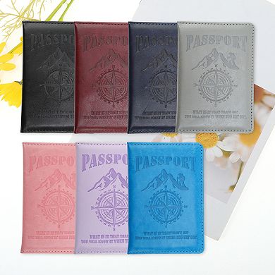 Compact and Stylish Compass Passport Holder for Secure Travel