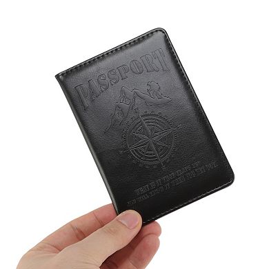 Compact and Stylish Compass Passport Holder for Secure Travel