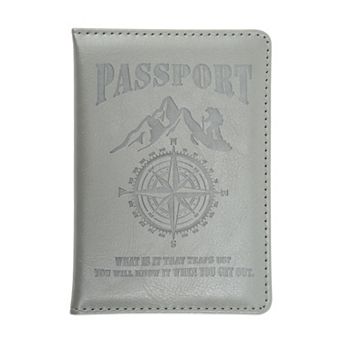Compact and Stylish Compass Passport Holder for Secure Travel