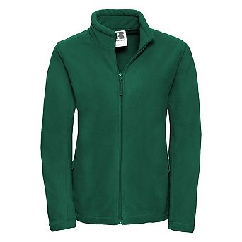 Russell Colours Ladies Full Zip Outdoor Fleece Jacket