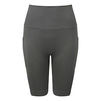 TriDri Womens/Ladies Ribbed Seamless 3D Cycling Shorts