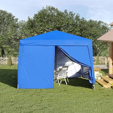 WOW PIONEER Portable Pop-Up Gazebo Canopy Tent with Removable Sidewalls and Windows